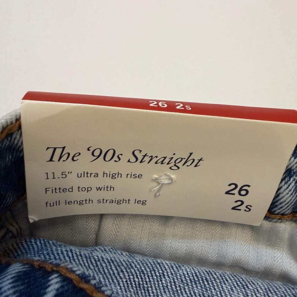 Abercrombie & Fitch Light Wash Straight Leg Jeans - Picture 10 of 10